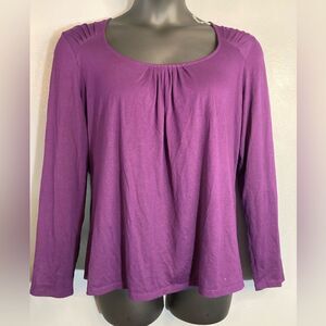 Fashion Bug purple long sleeve tshirt